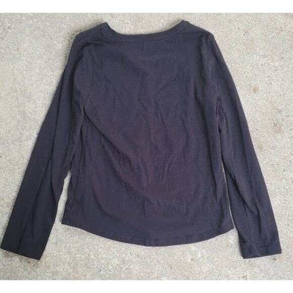 Wonder Nation long sleeved tee black large - Picture 2 of 2